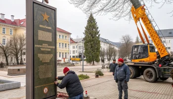 В Геленджике строят памятный знак героям СВО в парке «70 лет Победы»