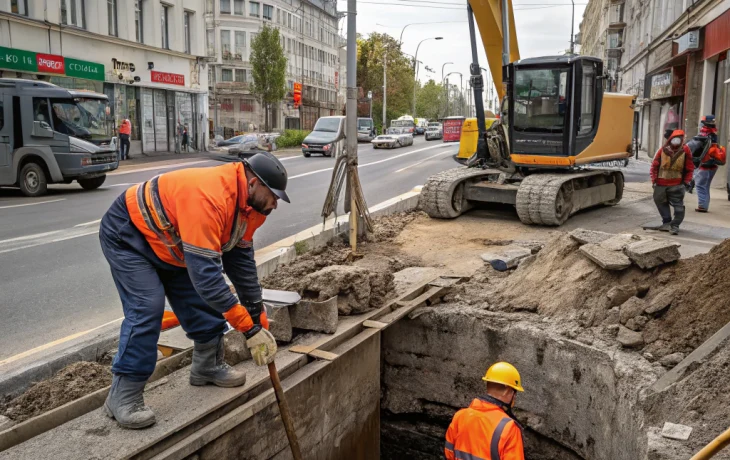 В Краснодаре обновляют ливневую систему на улице Снесарева и других участках города В Краснодаре обновляют ливневую систему на улице Снесарева и других участках города