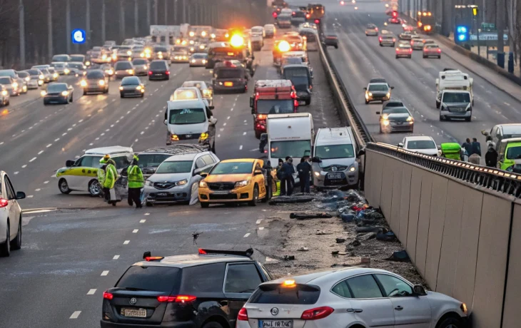 Массовое ДТП у метро «Текстильщики» парализовало движение на Волгоградском проспекте Массовое ДТП у метро «Текстильщики» парализовало движение на Волгоградском проспекте