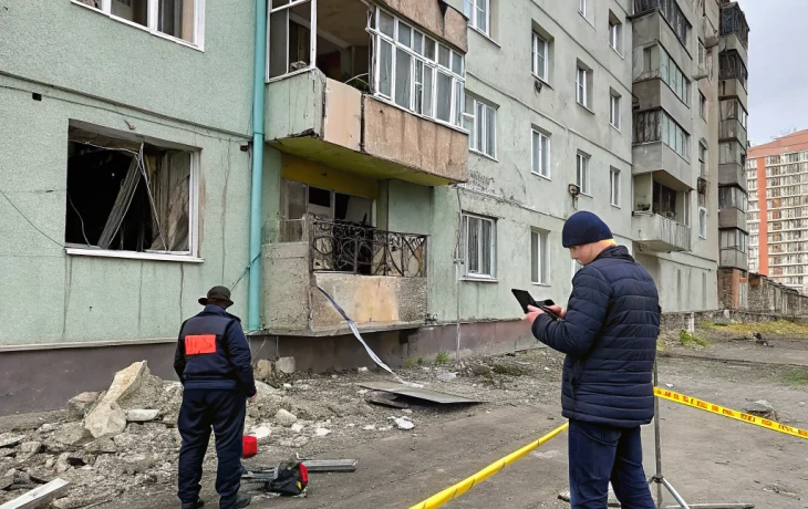 В Новороссийске обследуют жильё и помогают жителям после атаки беспилотников В Новороссийске обследуют жильё и помогают жителям после атаки беспилотников