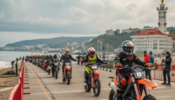Масштабная гонка «100% ENDURO» в Геленджике собрала 500 райдеров со всей России