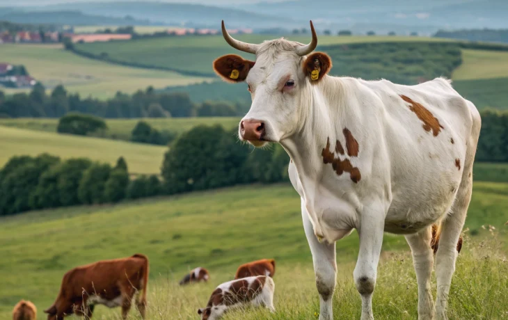 Клонированная корова Звездочка продолжает расти и удивлять жителей Кубани Клонированная корова Звездочка продолжает расти и удивлять жителей Кубани
