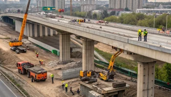 Реконструкция Фадеевского путепровода: движение ограничат с 2 октября