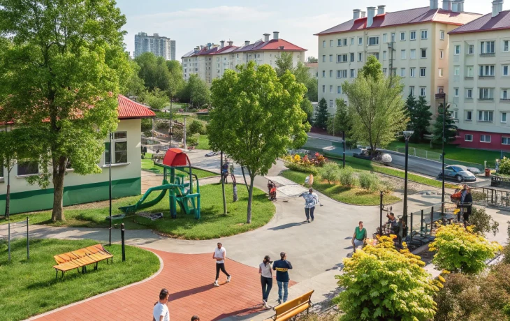 В станице Динской открыли обновлённую зелёную зону по нацпроекту «Инфраструктура для жизни» В станице Динской открыли обновлённую зелёную зону по нацпроекту «Инфраструктура для жизни»