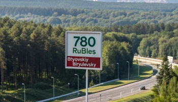 В Москве хотят построить платную трассу через лесопарки — проезд может стоить до 780 рублей