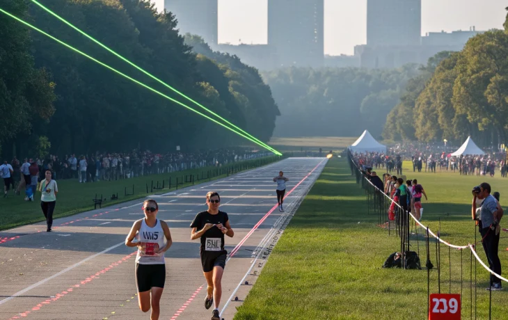Всероссийский этап лазер-бега в Краснодаре собрал более 100 спортсменов