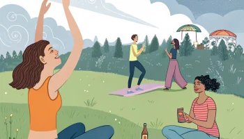 Зумеры выбирают осознанный отдых: йога, утренние рейвы и отказ от алкоголя