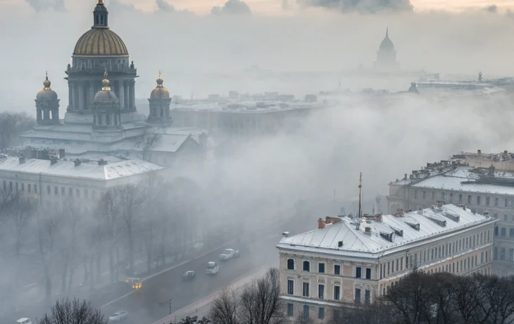 Туман окутал Петербург: горожане наслаждаются мистической атмосферой у Финского залива