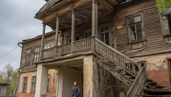 Эксперты решают, можно ли жить в «танцующем» Доме с мезонином в Воронеже