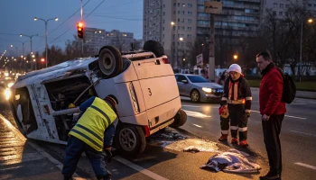 Двое медработников погибли в ДТП в Уфе после доставки ужина пациентам