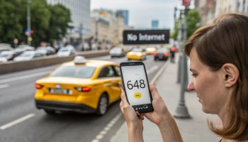 В Омске из-за сбоя интернета резко выросли цены на такси