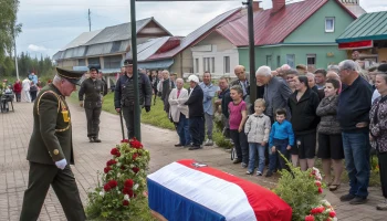 В Таре простились с 101-летним ветераном Михаилом Степулевым — участником военных действий на восток