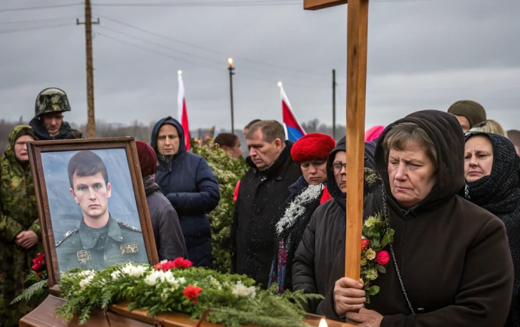 В Москаленках простились с бойцом СВО, погибшим в ДНР 28 марта 2025 года В Москаленках простились с бойцом СВО, погибшим в ДНР 28 марта 2025 года
