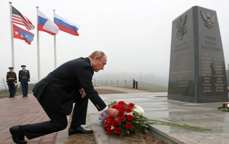 Путин возложит цветы к могиле советских летчиков на Аляске Путин возложит цветы к могиле советских летчиков на Аляске