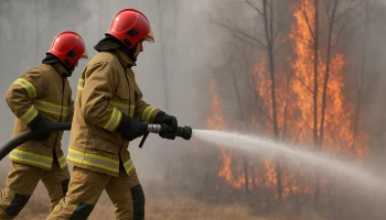 В Ростовской области за сутки потушили десятки пожаров и спасли людей