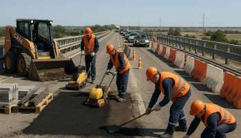 В Ростовской области начали ремонт моста на трассе «Новороссия»